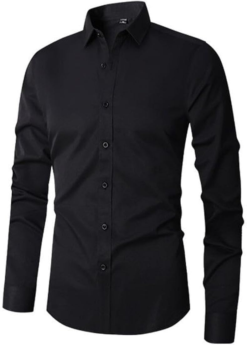 Men’s Premium Solid Black Shirt – Wholesale & Bulk Supply