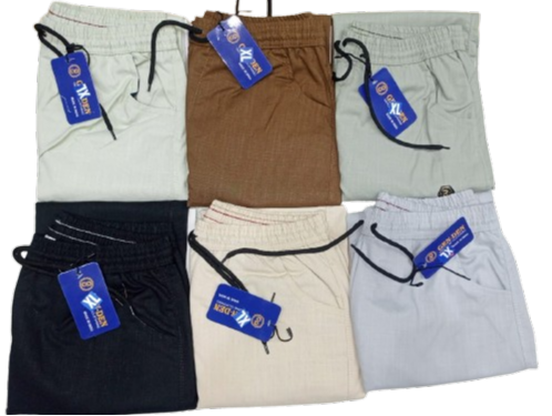 Gen-Den Men's Linen Casual Drawstring Pants – Solid Colour