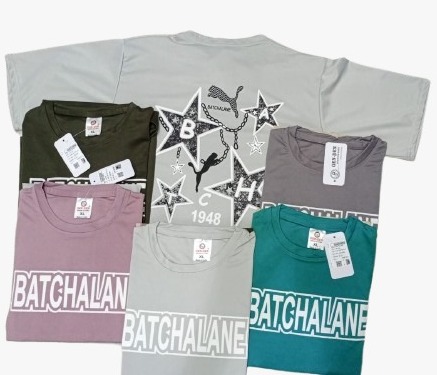GEN-DEN Men’s Oversized Graphic Print T-Shirt – Round Neck, Short Sleeve | Wholesale