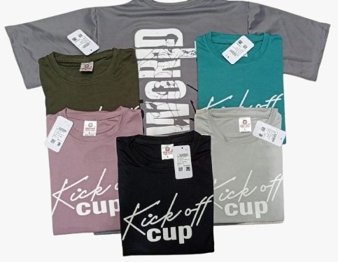 GEN -DEN Men’s Oversized Graphic Round Neck T-Shirt – Short Sleeve | Wholesale