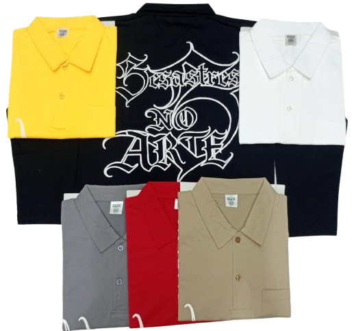 Gen-Den Men’s Full-Sleeve Polo T-Shirt – Classic Collar, Regular Fit |